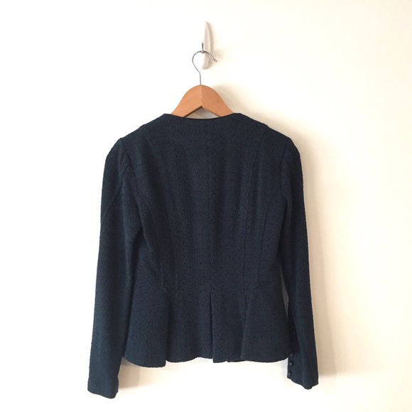 Nanette Lepore Ava Zip-Front Textured Knit Jacket - Worn on TV - Picture 6 of 10